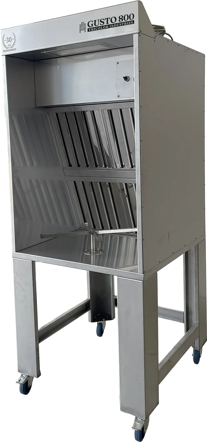 Cabine GUSTO 800 avec son nouveau logo